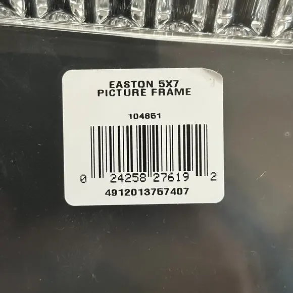 Marquis By WATERFORD Crystal Easton Picture Frame 5X7 Bridal Graduation - Picture 3 of 6